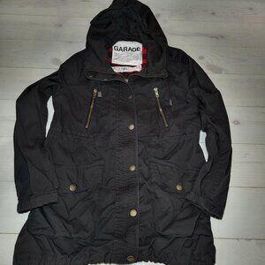 Garage Utility Parka Jacket Hooded 100% Cotton